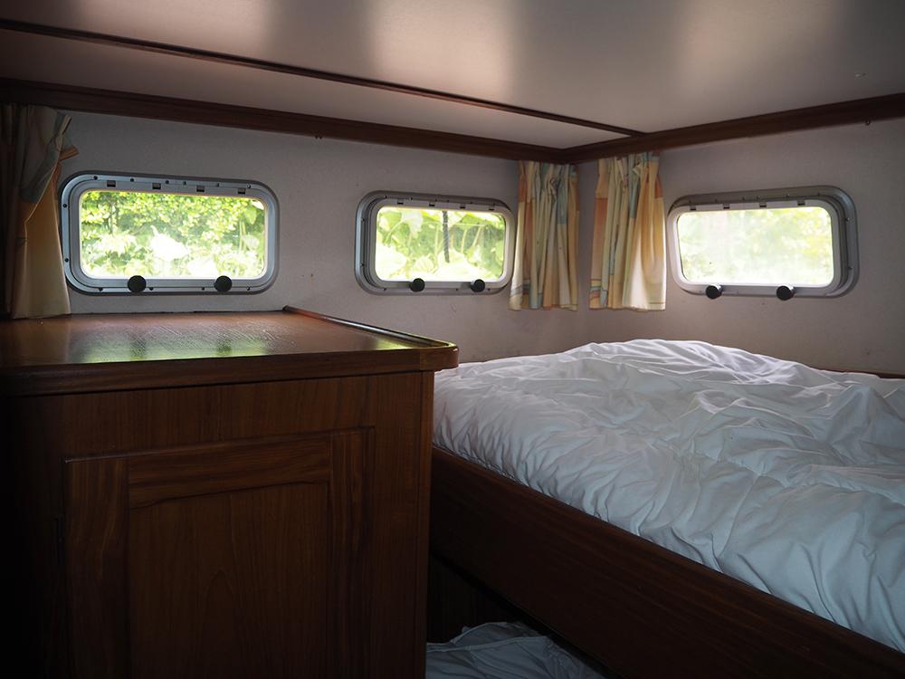 Achterkajuit, Accommodatie